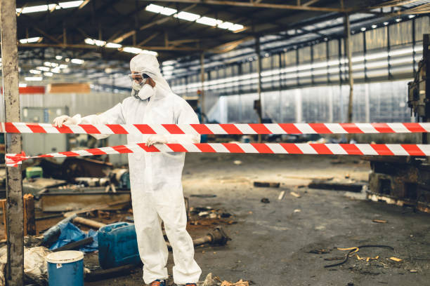 Professional Crime Scene Cleanup technician working in Hudson, IL